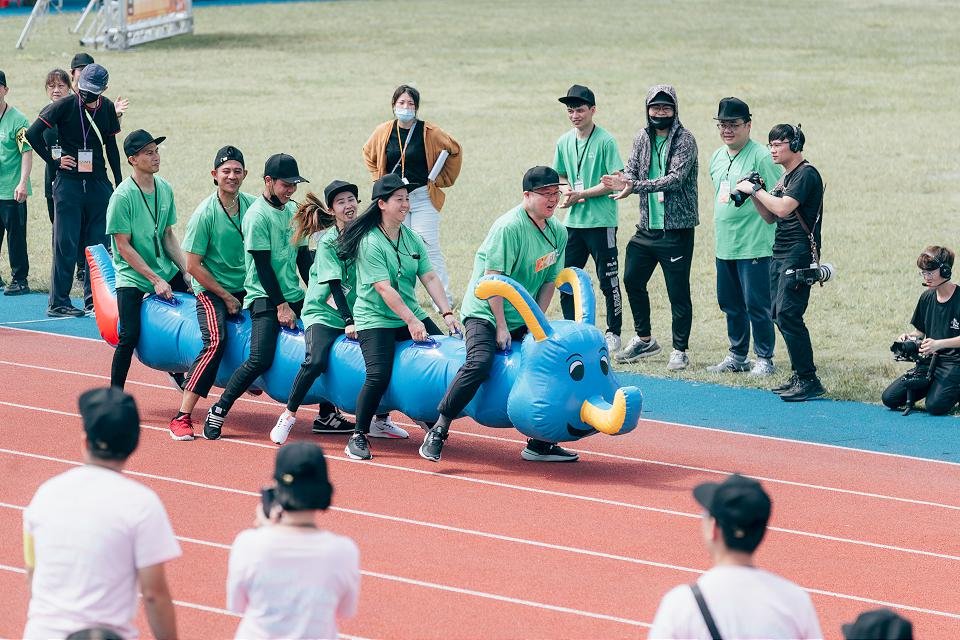 企業運動會、家庭日